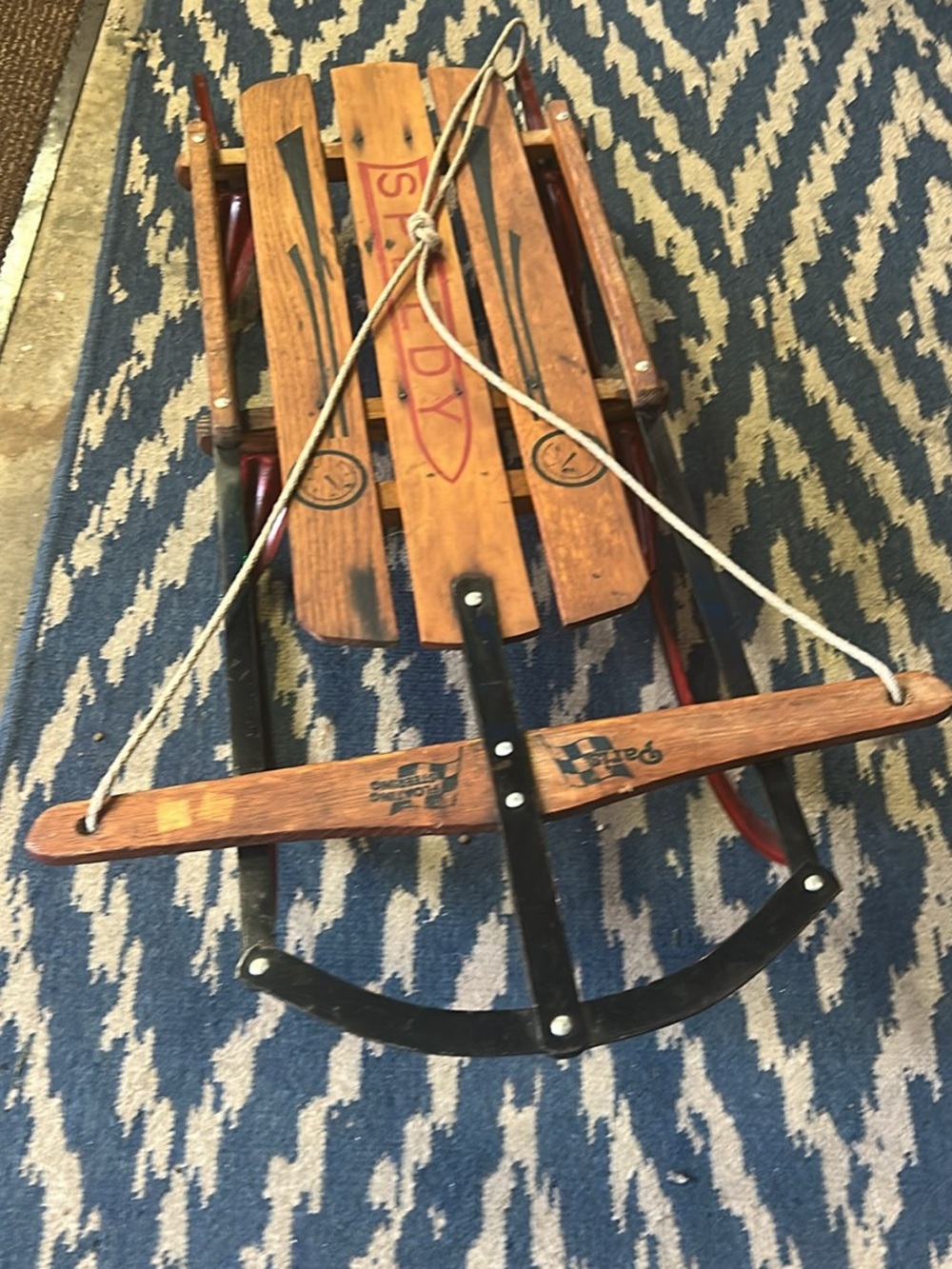 VINTAGE 1950s Paris SPEEDY Floating Steering Sled /working
Great Condition